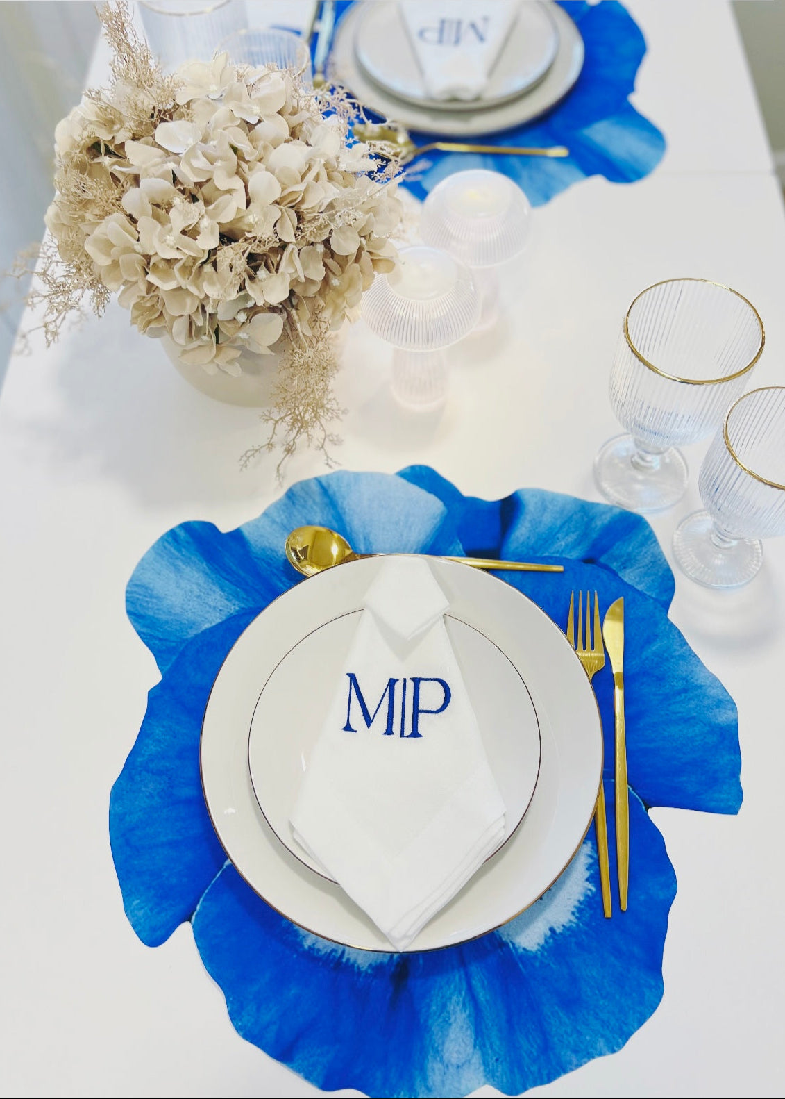 Individuais de Mesa - 3D FLORAL
