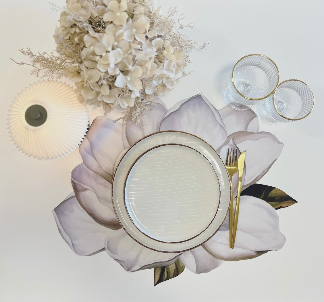 Individuais de Mesa - 3D FLORAL