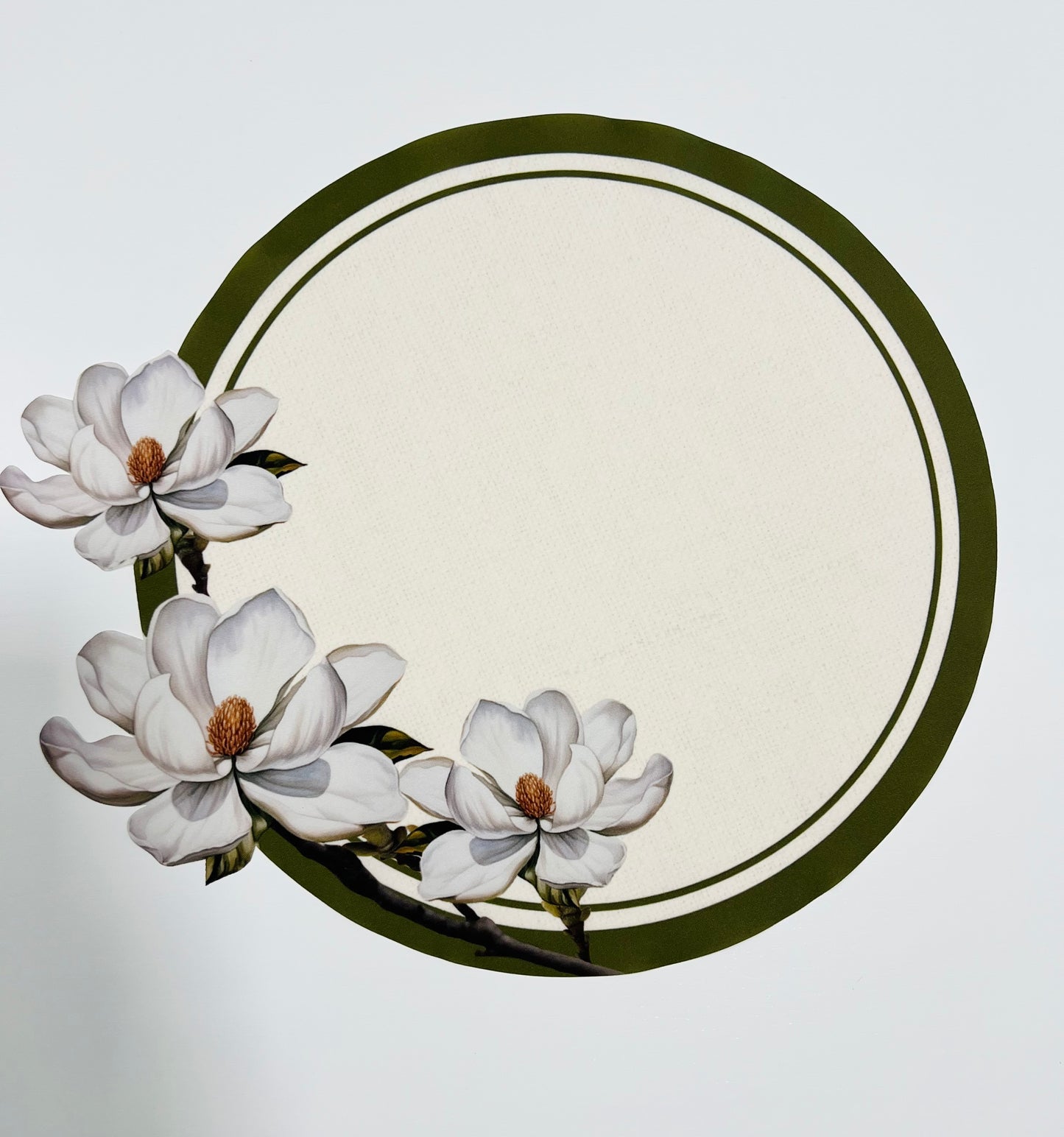 Individuais de Mesa - 3D FLORAL