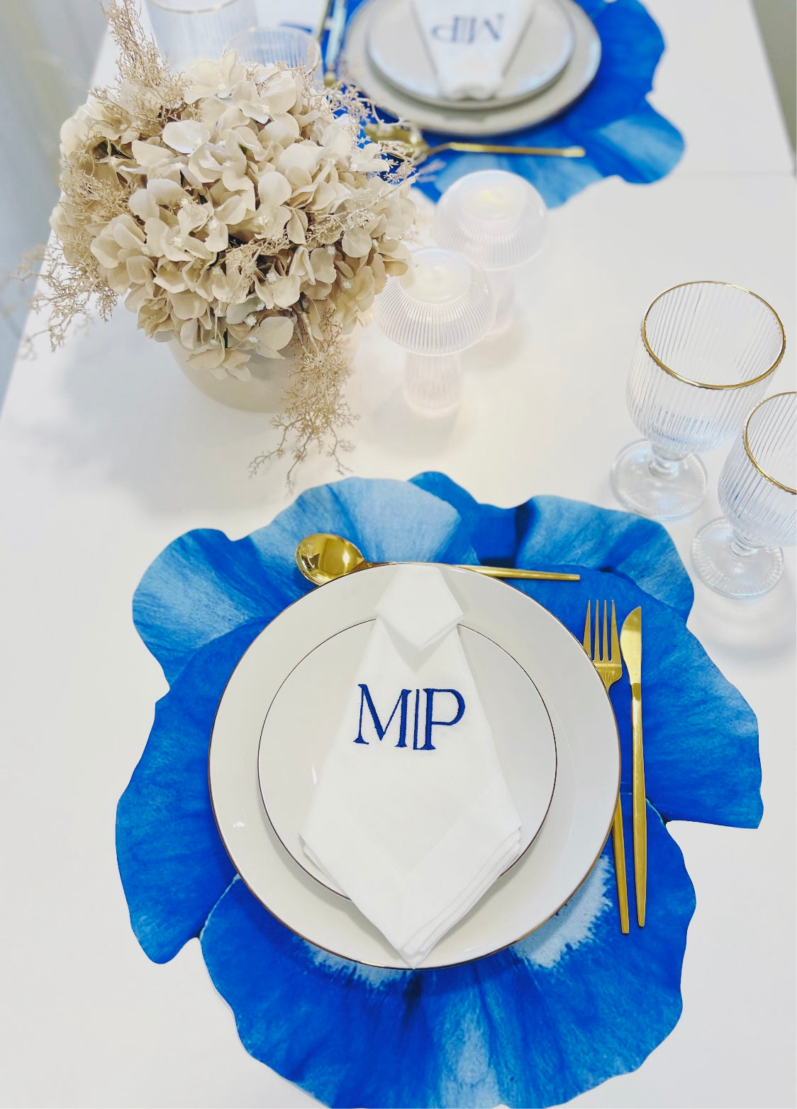 Individuais de Mesa - 3D FLORAL