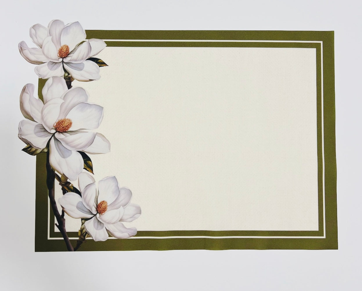 Individuais de Mesa - 3D FLORAL