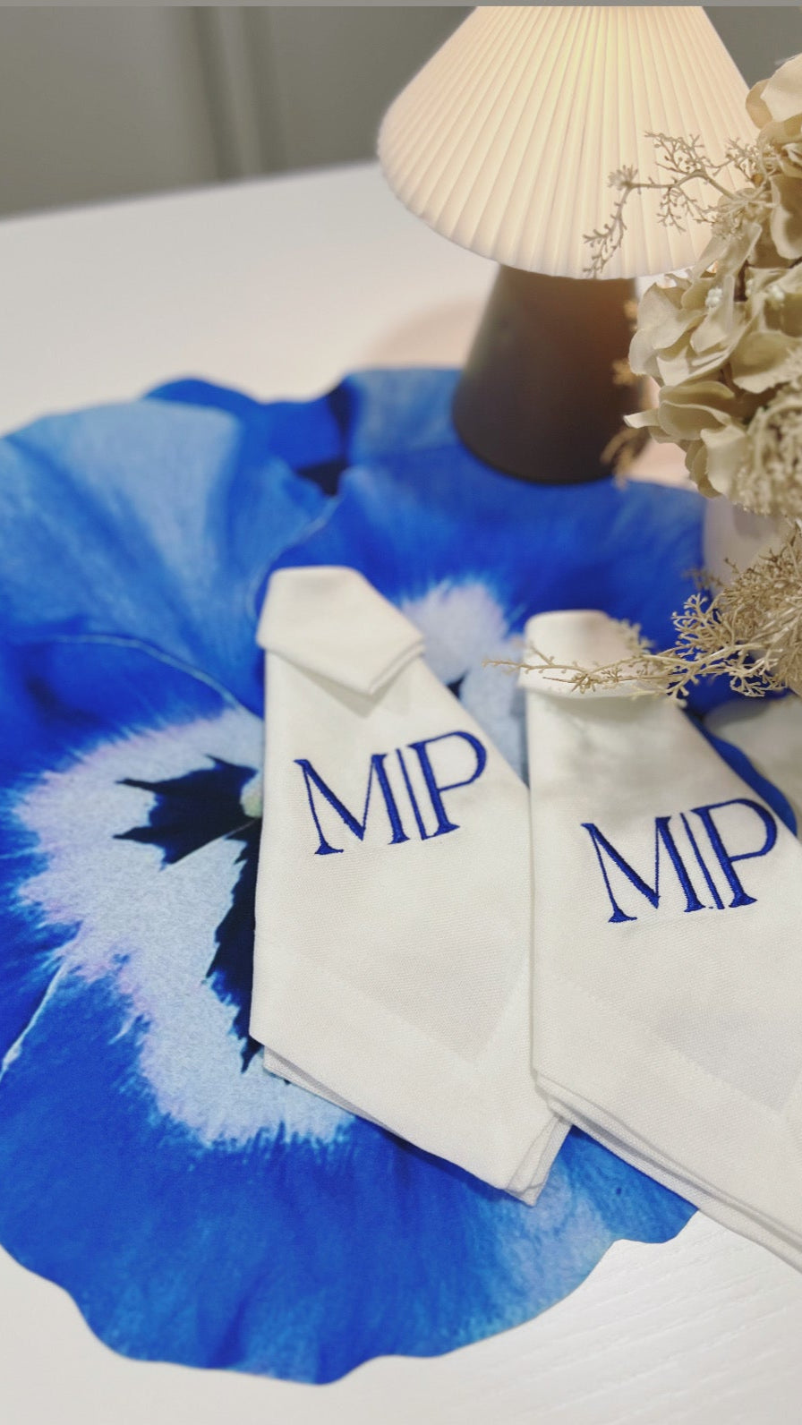 Individuais de Mesa - 3D FLORAL