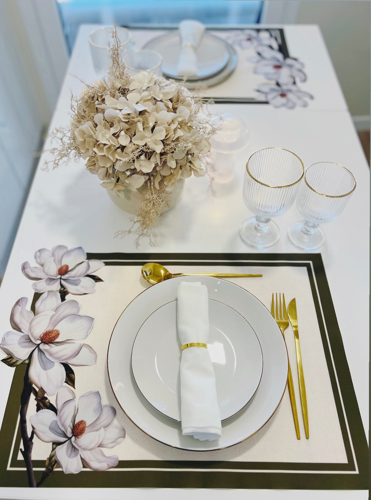 Individuais de Mesa - 3D FLORAL