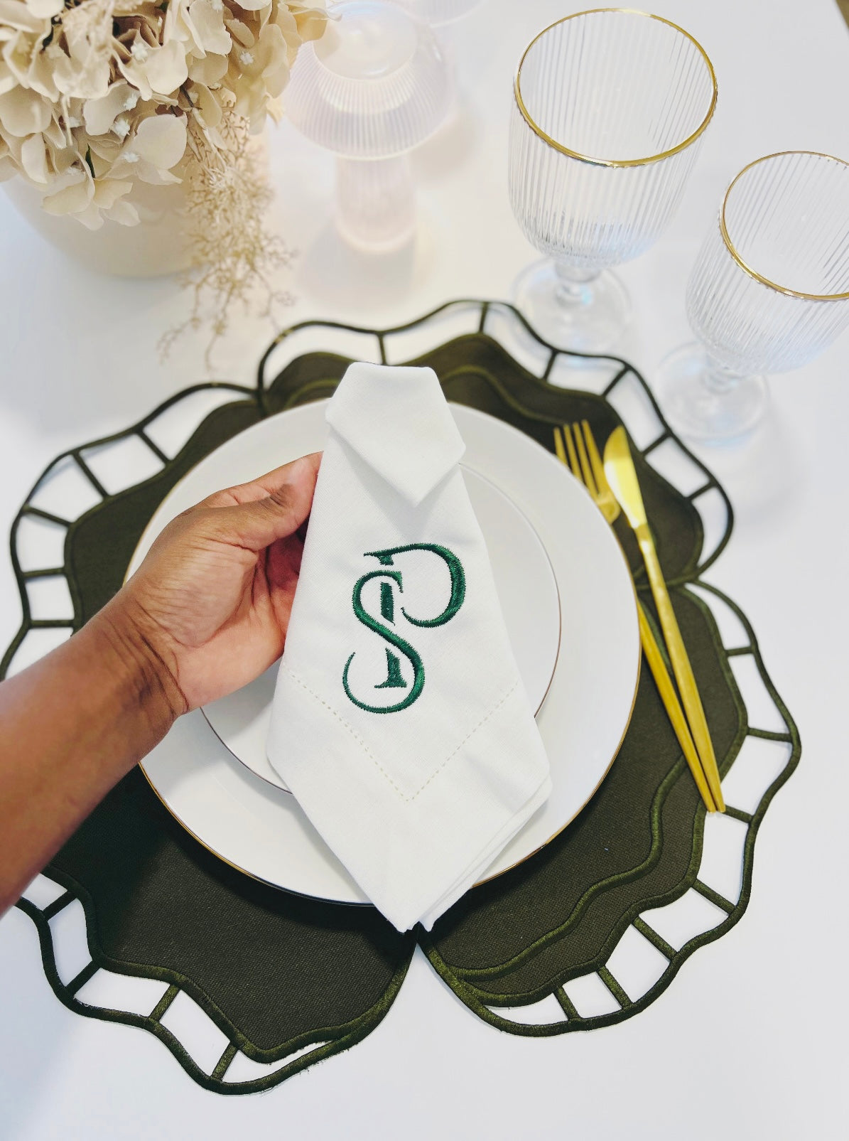Guardanapos em linho - com personalização